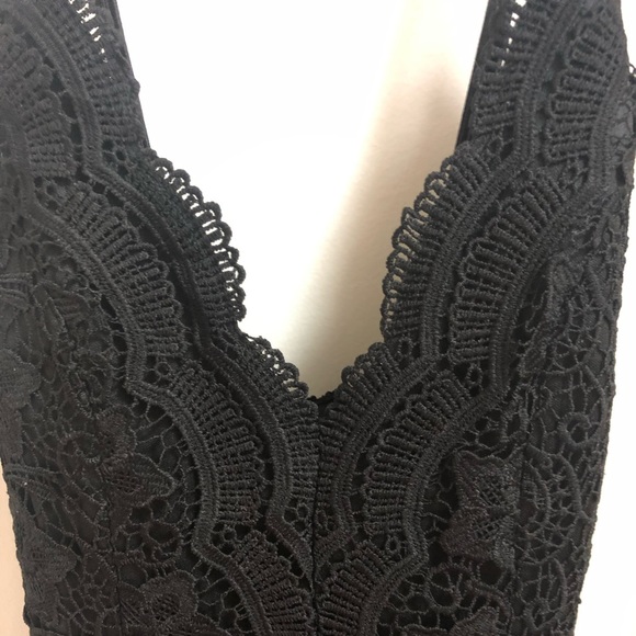 Mini Black Party Dress - Picture 2 of 7